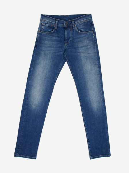 Pepe Jeans Temno modre moške kavbojke ozkega kroja Pepe Jeans Cane