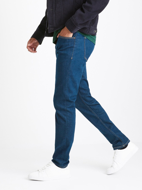 Celio Modre moške kavbojke Celio Cowflex1
