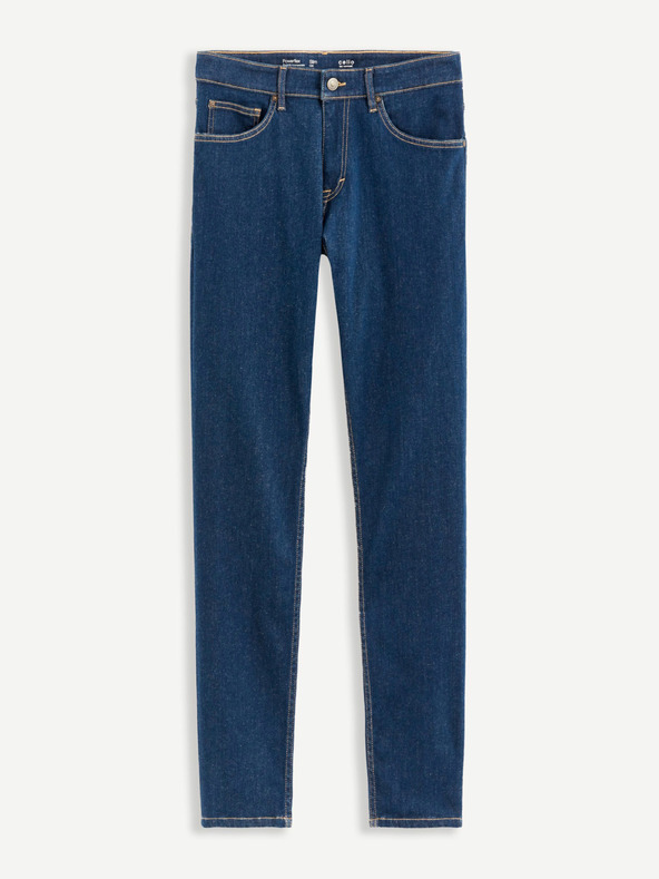 Celio Modre moške kavbojke Celio Cowflex1