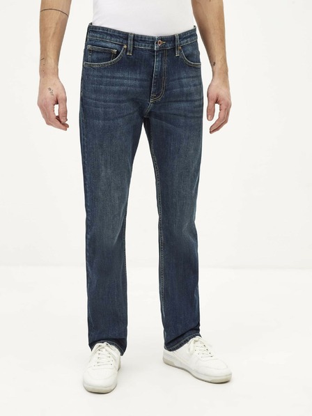 Celio Temno modre moške kavbojke ravnega kroja Celio