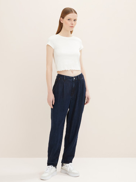 Tom Tailor Denim Temno modre ženske kavbojke Tom Tailor Denim
