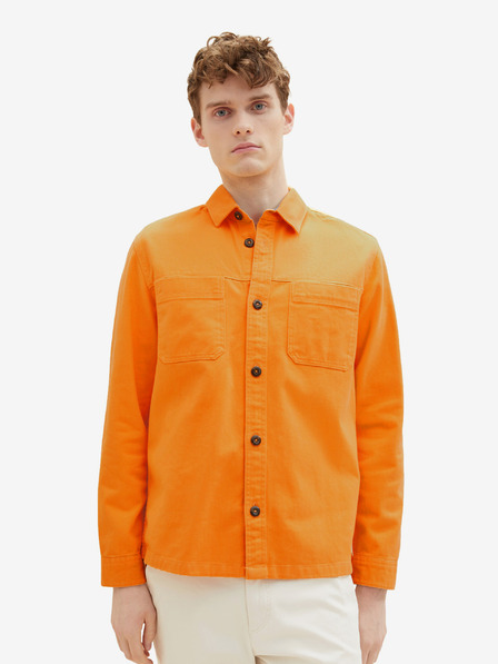Tom Tailor Oranžna moška srajca Tom Tailor