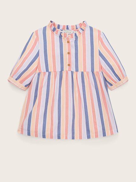Tom Tailor Tom Tailor oranžna in modra črtasta dekliška bluza