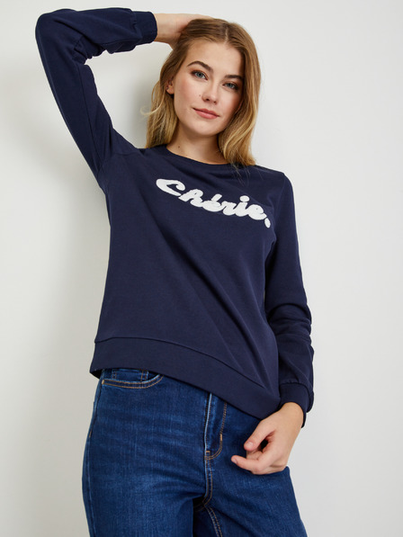 Orsay Temno modra ženska majica s kratkimi rokavi ORSAY