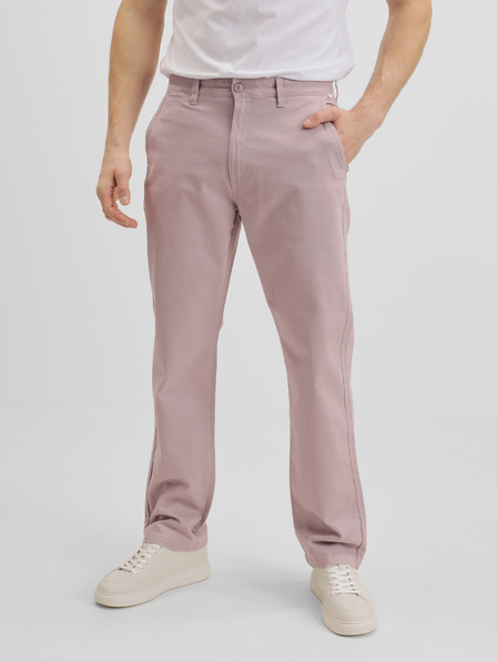 Vans Svetlo roza moške hlače chino VANS Nirvana