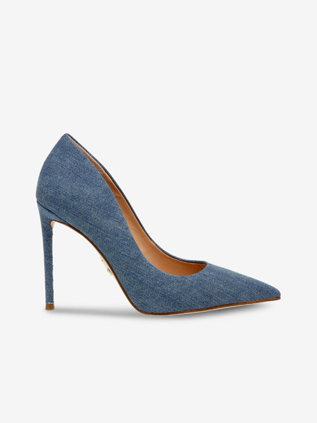 Steve Madden Modre ženske črpalke iz džinsa Steve Madden