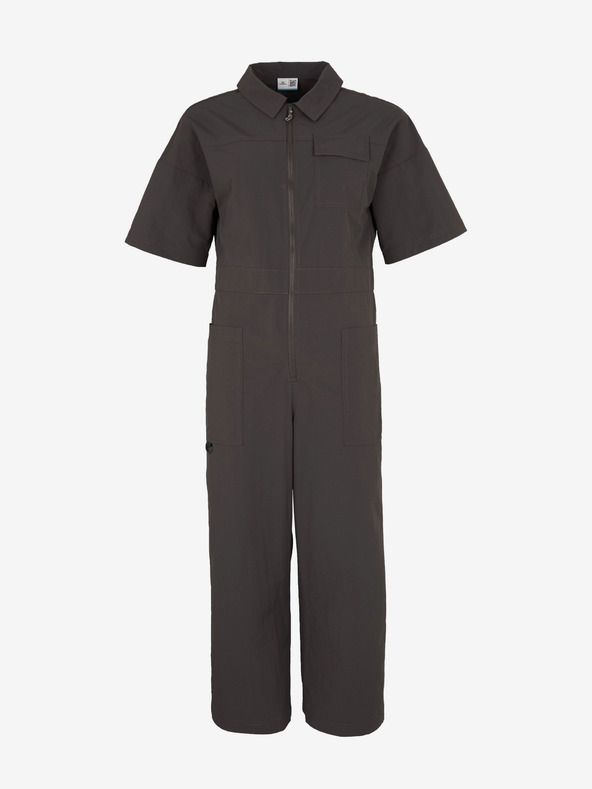 O'Neill Temno rjava ženska majica O'Neill UTILITY TRAIL JUMPSUIT