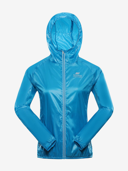 ALPINE PRO Ženska ultralahka jakna z nepremočljivo prevleko ALPINE PRO BIKA modra