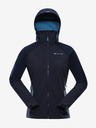 ALPINE PRO Ženska softshell jakna z membrano ALPINE PRO LANCA modra