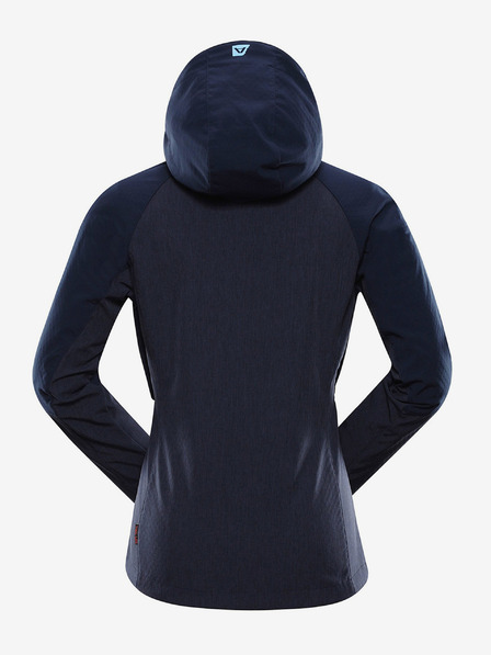 ALPINE PRO Ženska softshell jakna z membrano ALPINE PRO LANCA modra