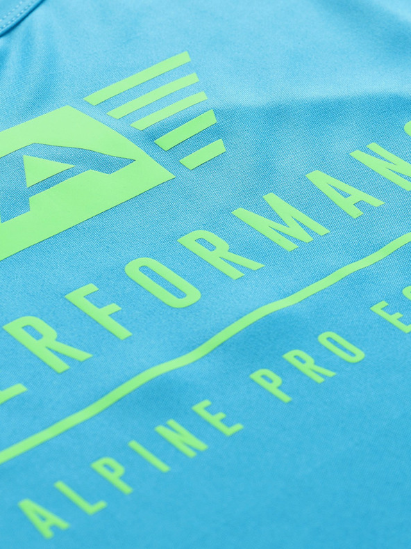 ALPINE PRO Moška hitrosušeča majica ALPINE PRO MIXED modra