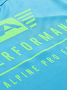 ALPINE PRO Moška hitrosušeča majica ALPINE PRO MIXED modra