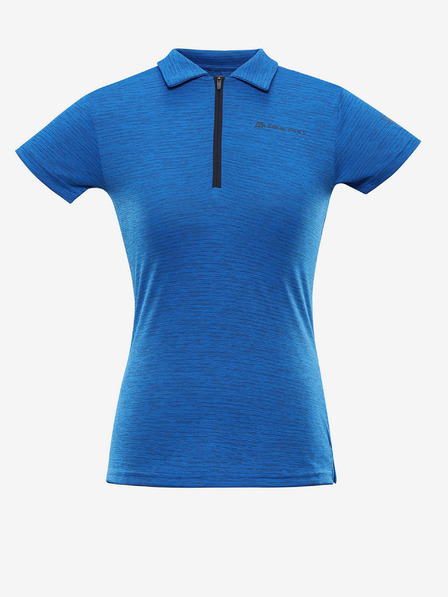 ALPINE PRO Ženska hitro sušeča se polo majica ALPINE PRO DONNA modra