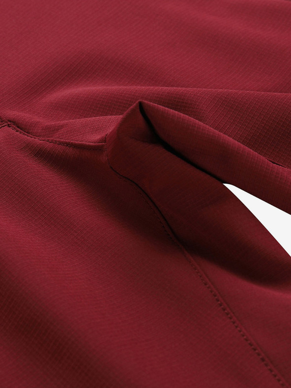 ALPINE PRO Ženske softshell hlače ALPINE PRO NUTTA rdeča