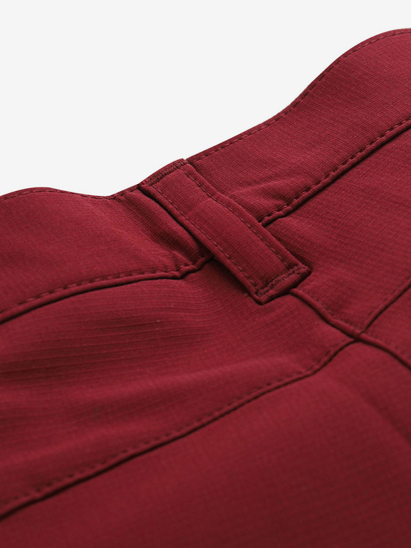 ALPINE PRO Ženske softshell hlače ALPINE PRO NUTTA rdeča