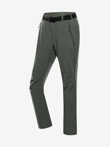 ALPINE PRO Moške softshell hlače ALPINE PRO NUTT zelena