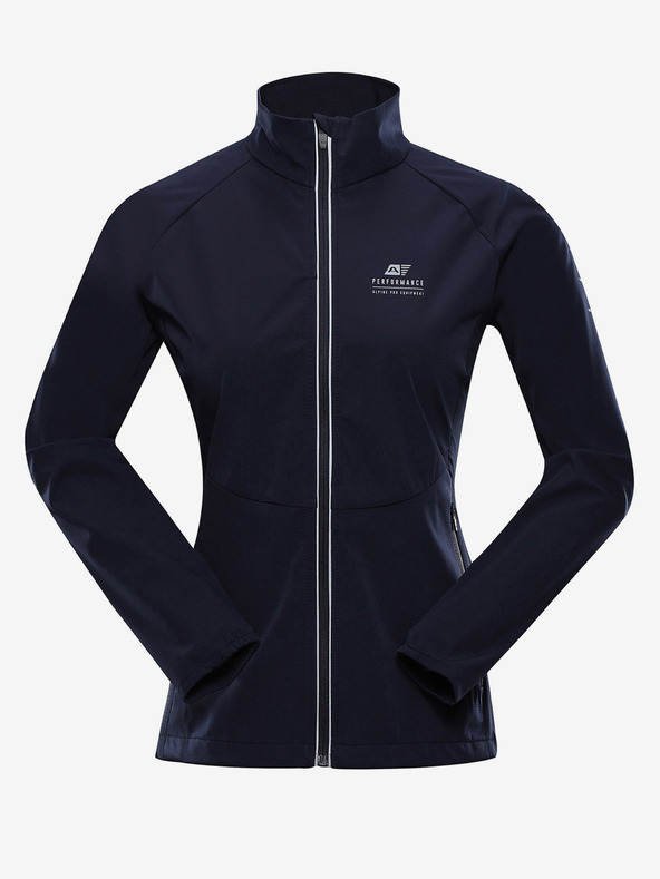 ALPINE PRO Ženska softshell jakna z membrano ALPINE PRO MULTA modra