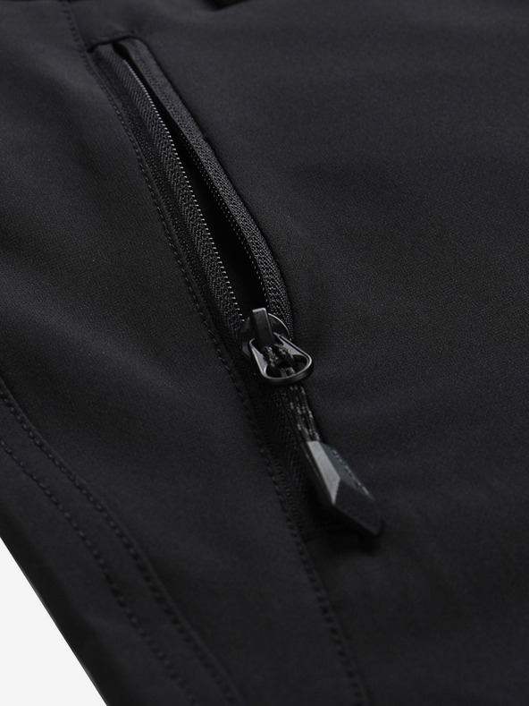 ALPINE PRO Moški softshell kapri ALPINE PRO WEDER črne barve