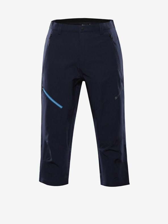 ALPINE PRO Moška softshell kapri majica ALPINE PRO WEDER modra