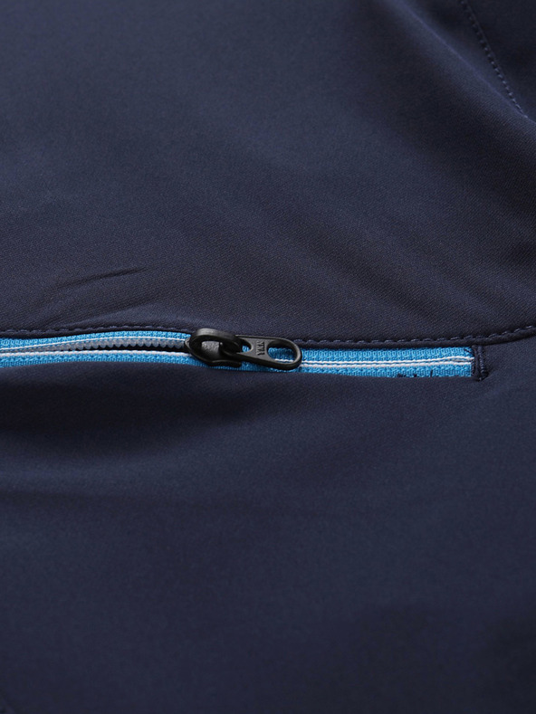 ALPINE PRO Moška softshell kapri majica ALPINE PRO WEDER modra