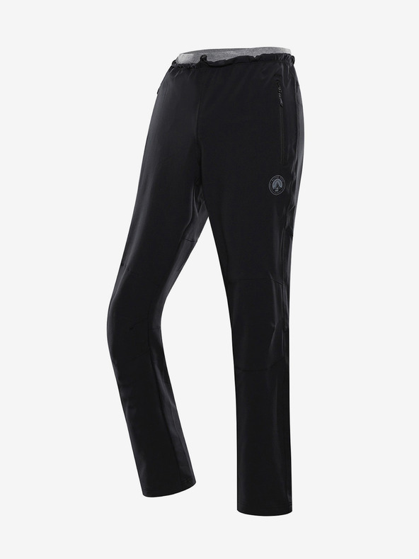 ALPINE PRO Moške softshell hlače ALPINE PRO LIEM črne