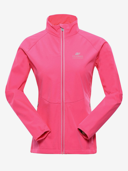 ALPINE PRO Ženska softshell jakna z membrano ALPINE PRO MULTA roza