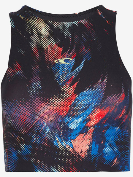O'Neill Modro-črna ženska majica O'Neill ACTIVE CROPPED TOP