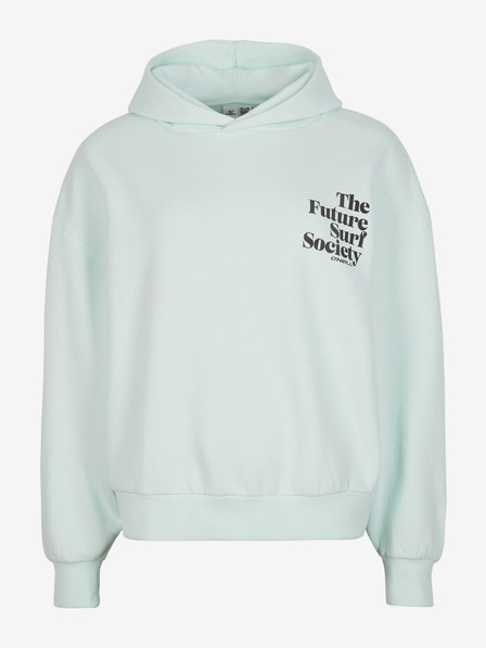 O'Neill Svetlo zelena ženska majica s kapuco O'Neill FUTURE SURF HOODIE