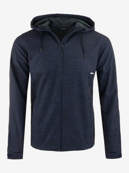 ALPINE PRO Temno modra moška softshell športna jakna ALPINE PRO Hedeg