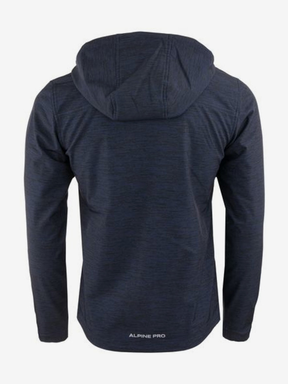 ALPINE PRO Temno modra moška softshell športna jakna ALPINE PRO Hedeg