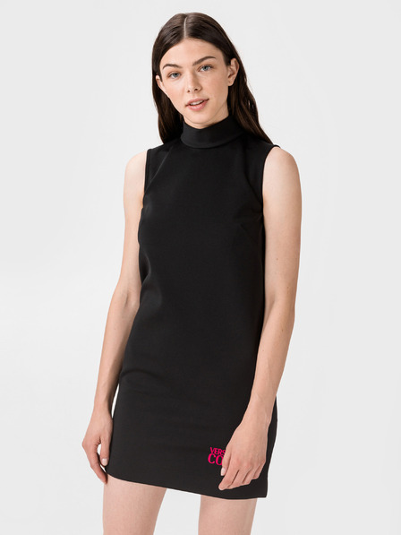 Versace Jeans Couture Črna kratka obleka Versace Jeans Couture