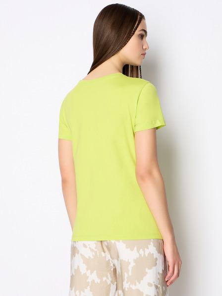 Armani Exchange Svetlo zelena ženska majica Armani Exchange