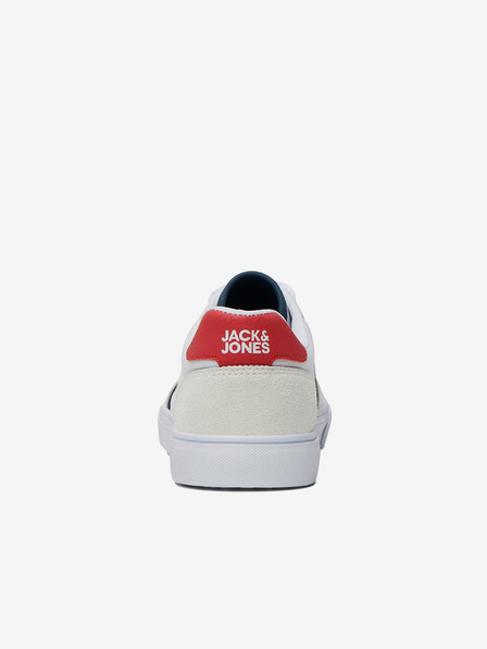 Jack & Jones Bele moške športne copate s semišnimi detajli Jack & Jones Uston