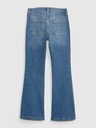 GAP Otroške jeans hlače flare z visokim pasom GAP