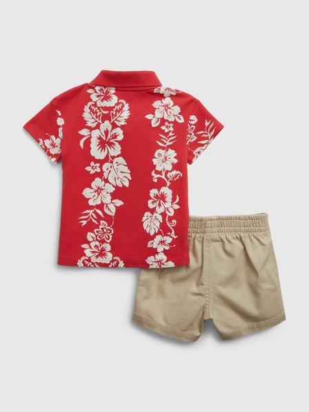 GAP Baby komplet polo in kratke hlače GAP