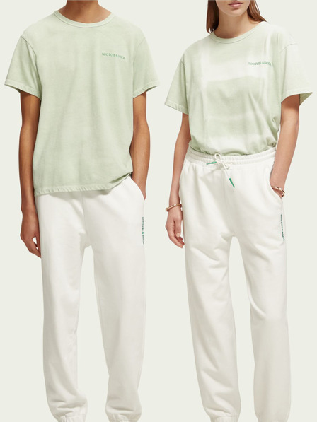 Scotch & Soda Svetlo zelena unisex majica Scotch & Soda