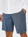 ONLY & SONS Modre moške hlače chinos s platnom ONLY & SONS Mark