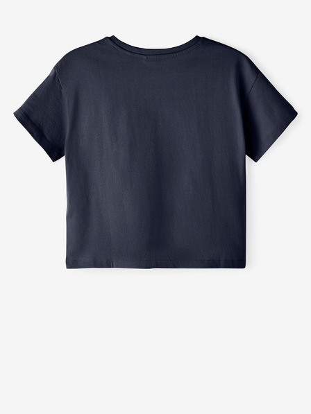 name it Temno modra osnovna majica za dekleta ime Vita