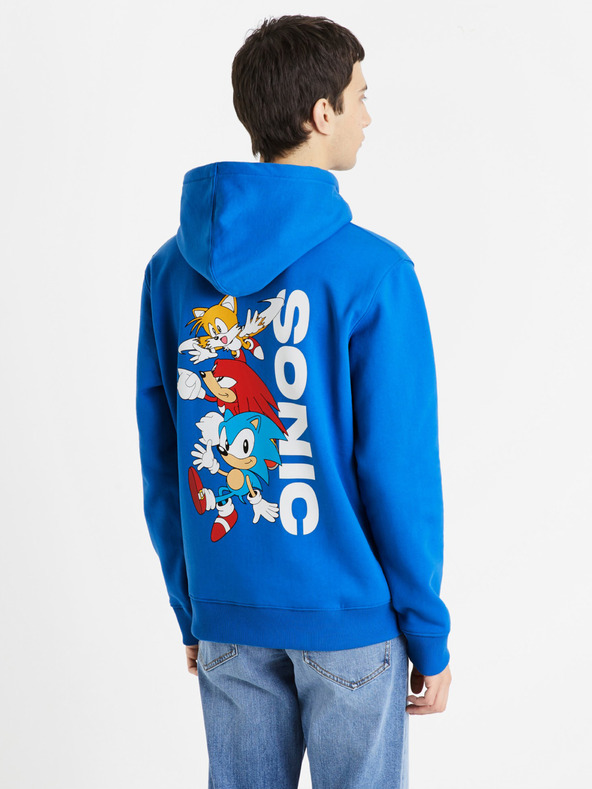 Celio Modra moška jopa Celio Sonic