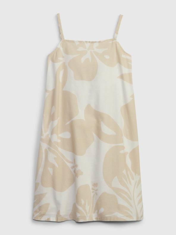 GAP Otroške lanene obleke GAP