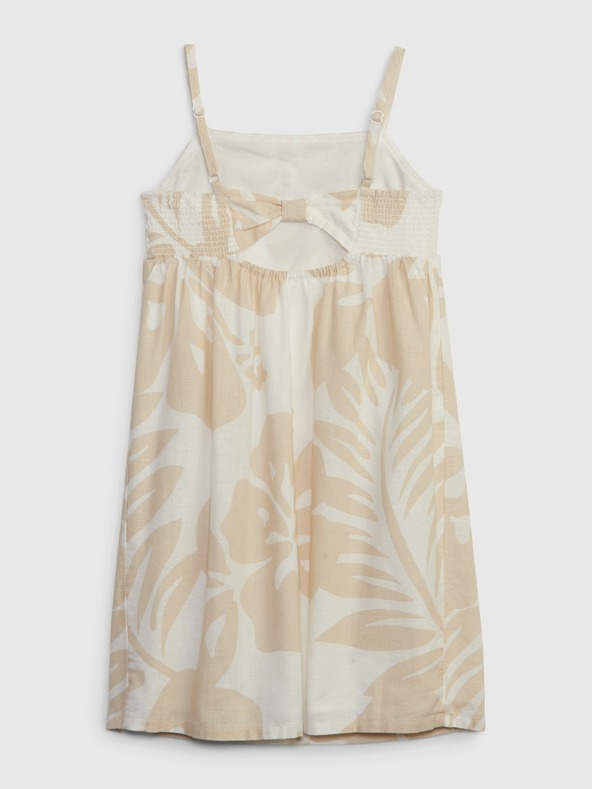 GAP Otroške lanene obleke GAP