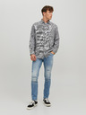 Jack & Jones Modre moške kavbojke tankega kroja Jack & Jones Glenn