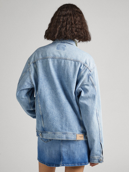 Pepe Jeans Svetlo modra ženska jakna iz džinsa Pepe Jeans Alice