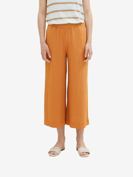 Tom Tailor Tom Tailor Oranžne ženske midi hlače