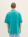 Tom Tailor Denim Turkizna moška majica Tom Tailor Denim