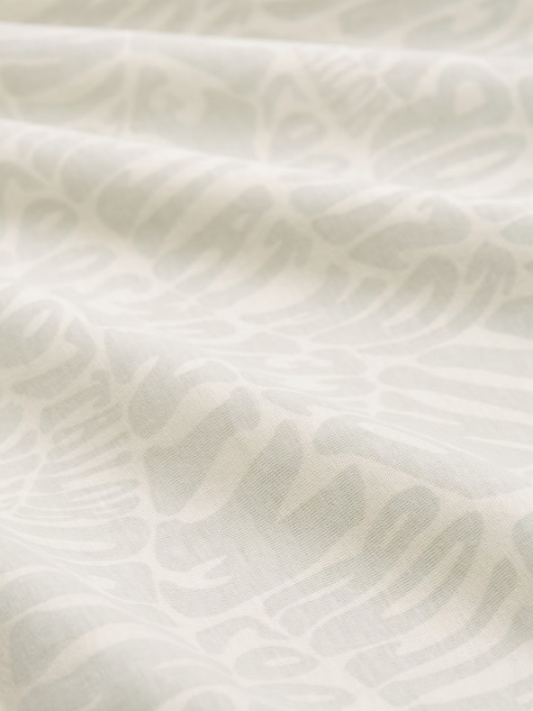 Tom Tailor Denim Kremasta moška vzorčasta majica Tom Tailor Denim