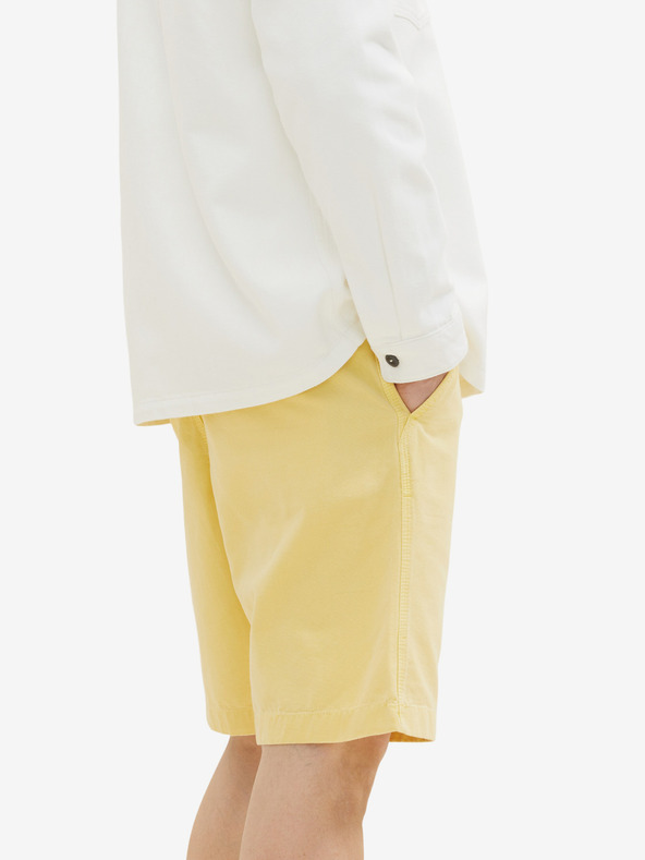 Tom Tailor Tom Tailor moške rumene kratke hlače iz džinsa