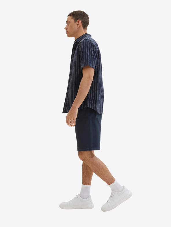 Tom Tailor Temno modre moške kratke hlače iz džinsa Tom Tailor