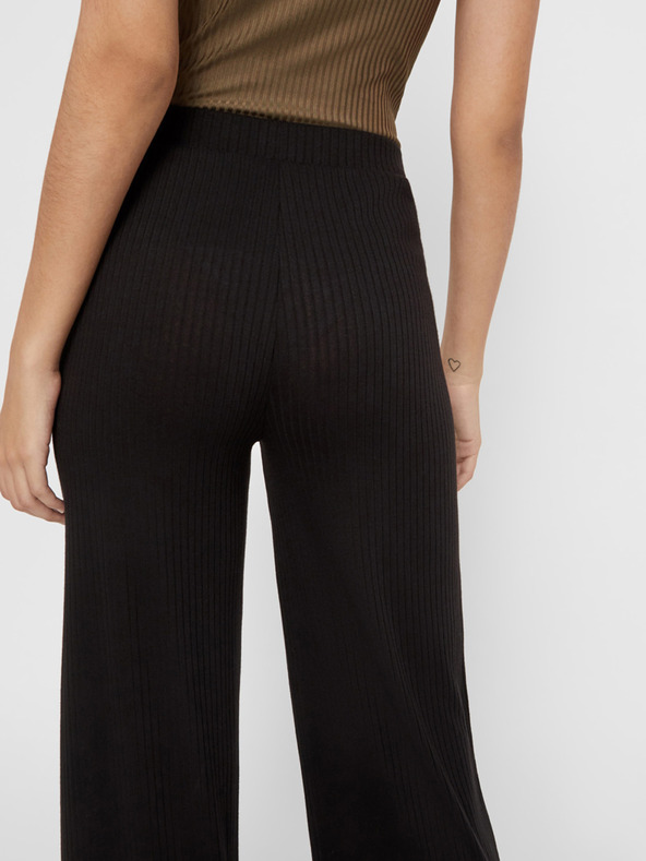 Pieces Črne hlače Pieces Molly