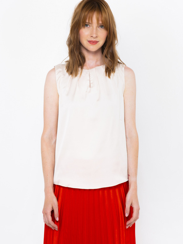 CAMAIEU Kremna ženska bluza CAMAIEU